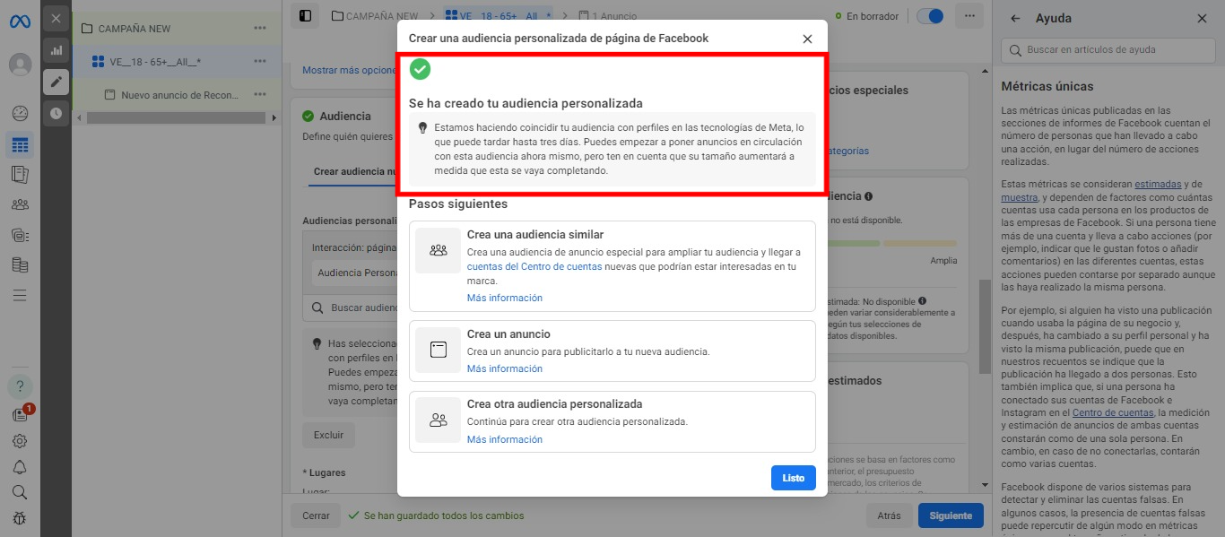 meta descripción crear