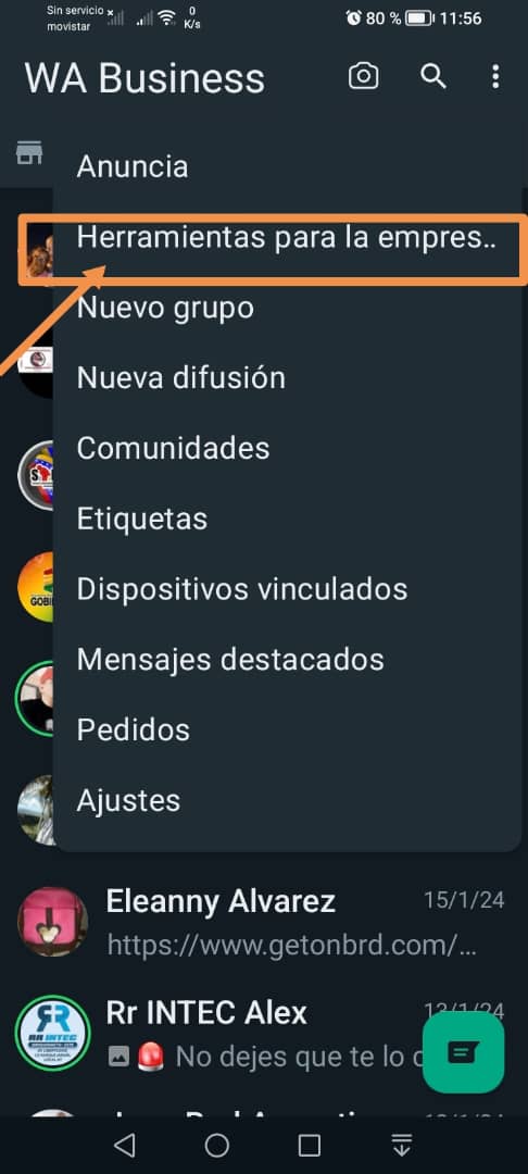 whatsapp herramientas