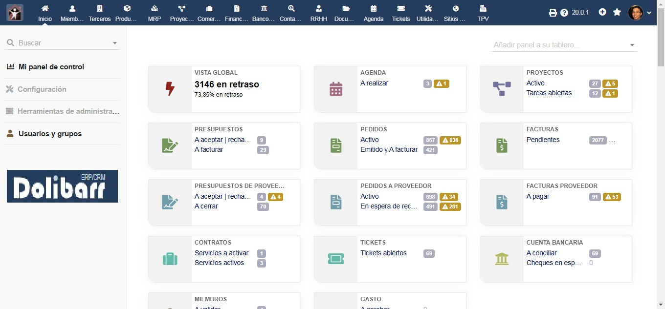 Consultoría Dolibarr ERP&CRM en Málaga